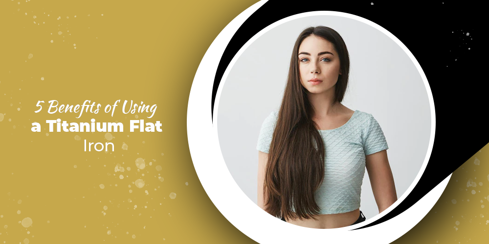 Does titanium flat clearance iron damage hair
