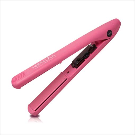 H2PRO SIGNATURE SILK 1 CERAMIC FLAT IRON PINK UBeautyPro